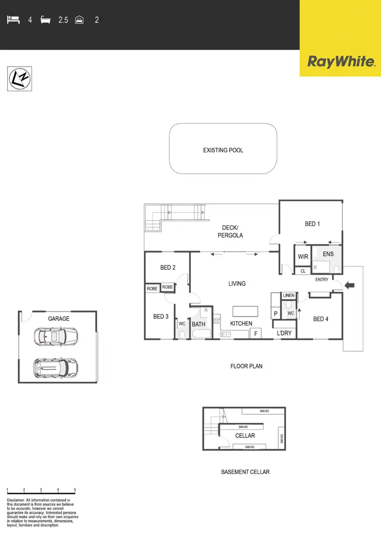 Floorplan of Homely house listing, 7 Cumpston Place, Macgregor ACT 2615
