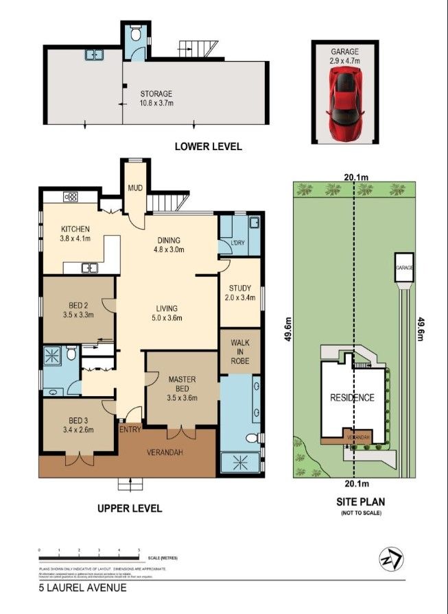 Floorplan of Homely house listing, 5 Laurel Avenue, Wilston QLD 4051
