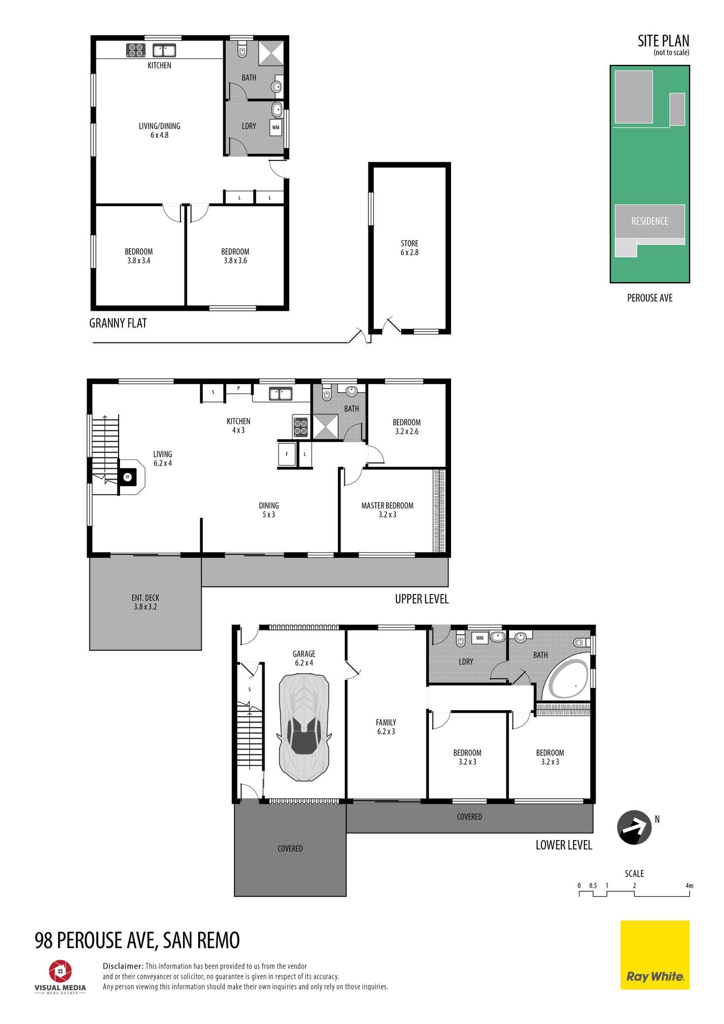 Floorplan of Homely house listing, 98 Perouse Avenue, San Remo NSW 2262