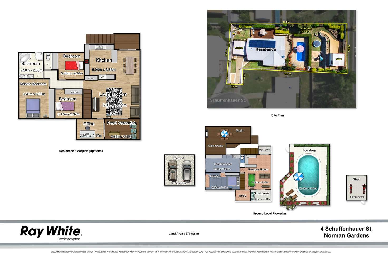 Floorplan of Homely house listing, 4 Schuffenhauer Street, Norman Gardens QLD 4701