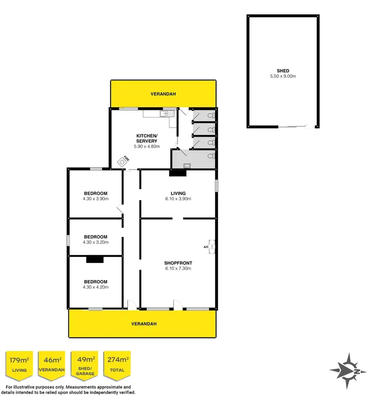 Floorplan of Homely house listing, 49 The Strand, Port Elliot SA 5212