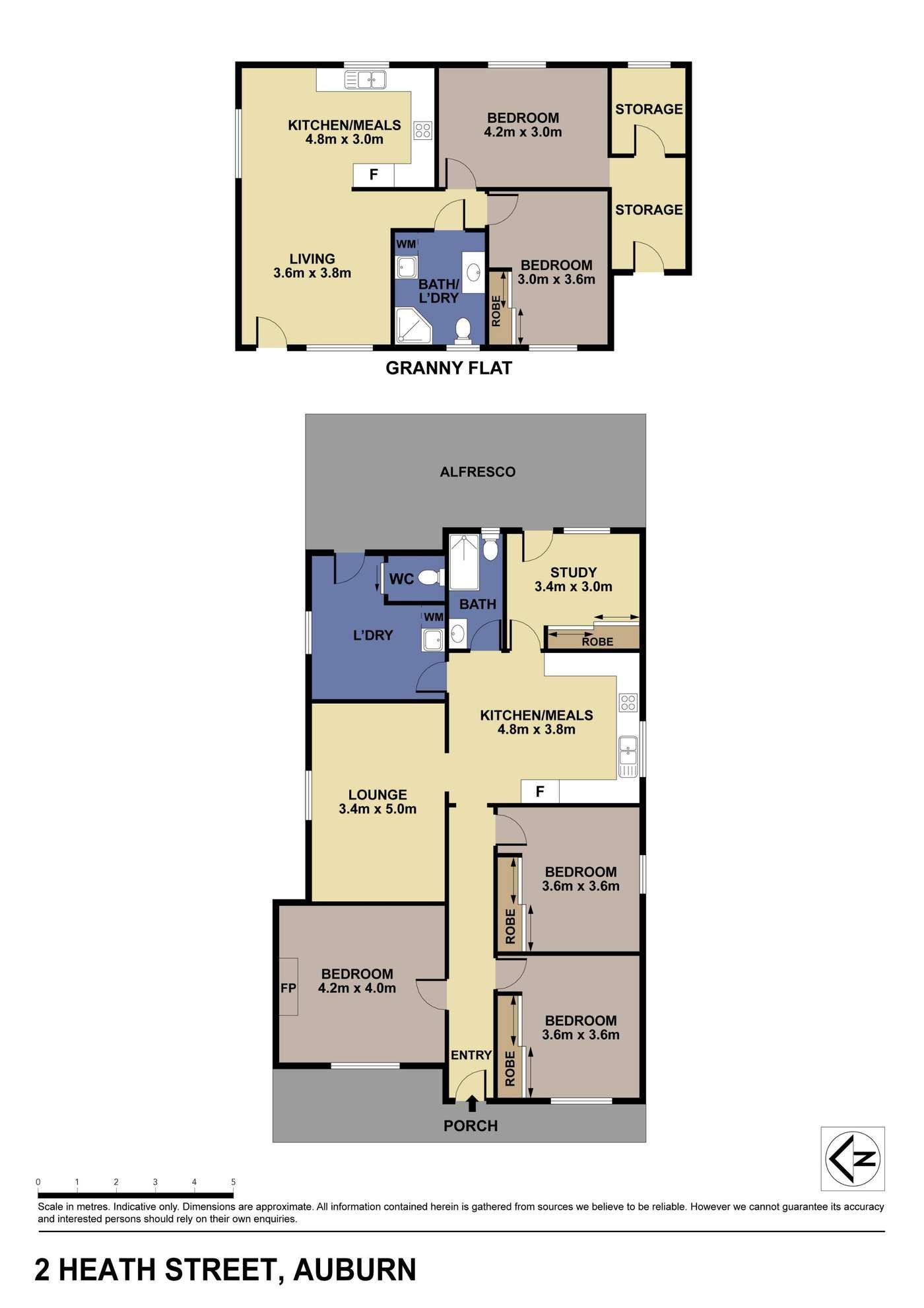 Floorplan of Homely house listing, 2 Heath Street, Auburn NSW 2144