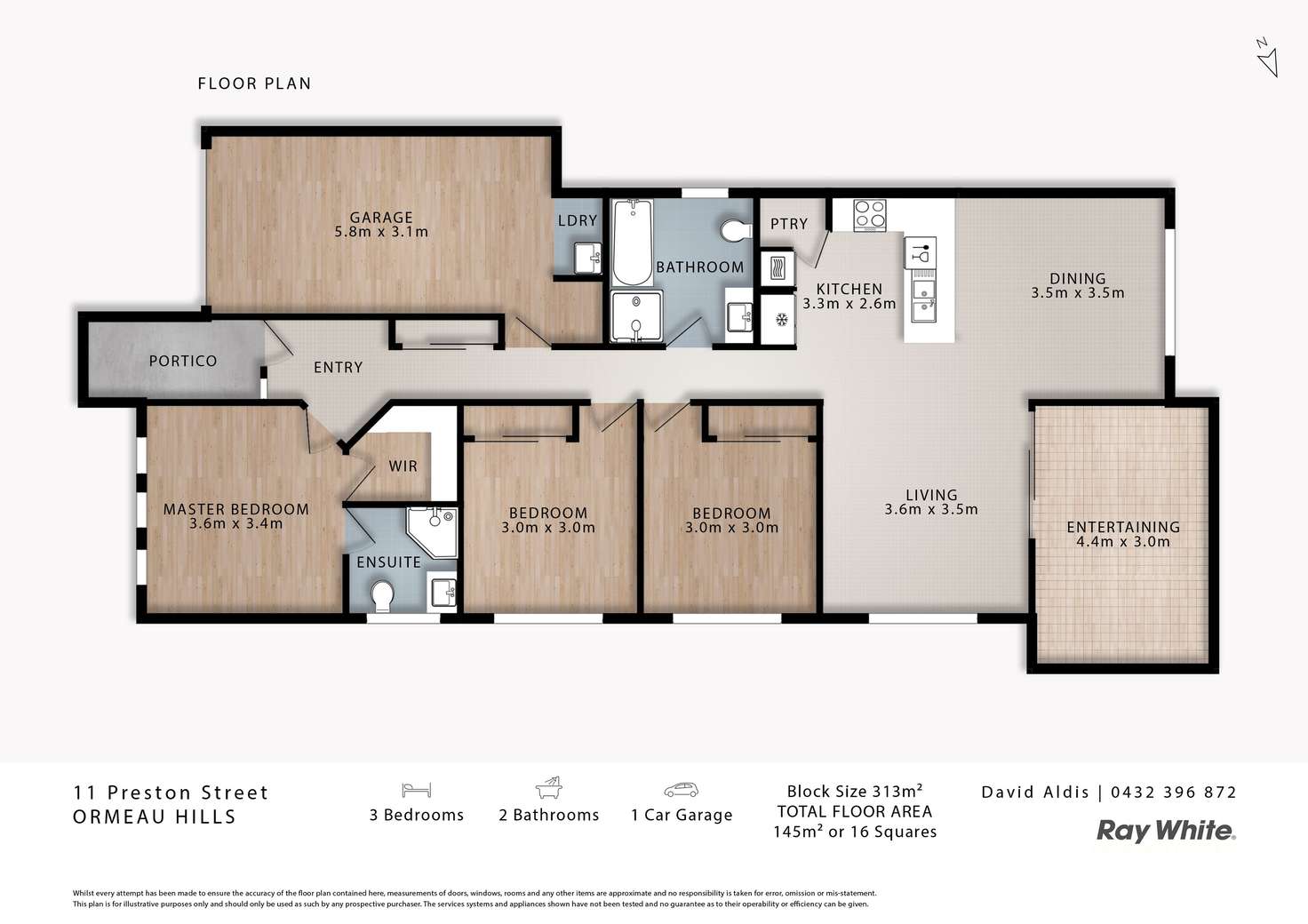 Floorplan of Homely house listing, 11 Preston Street, Ormeau Hills QLD 4208