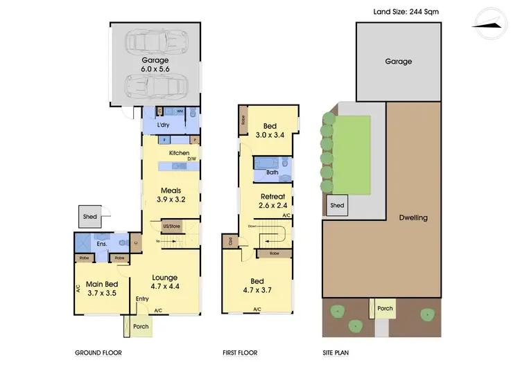 Floorplan of Homely house listing, 180 Newbury Boulevard, Craigieburn VIC 3064