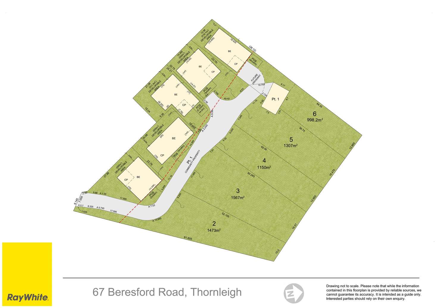 Floorplan of Homely residentialLand listing, LOT 6, 67 Beresford Road, Thornleigh NSW 2120