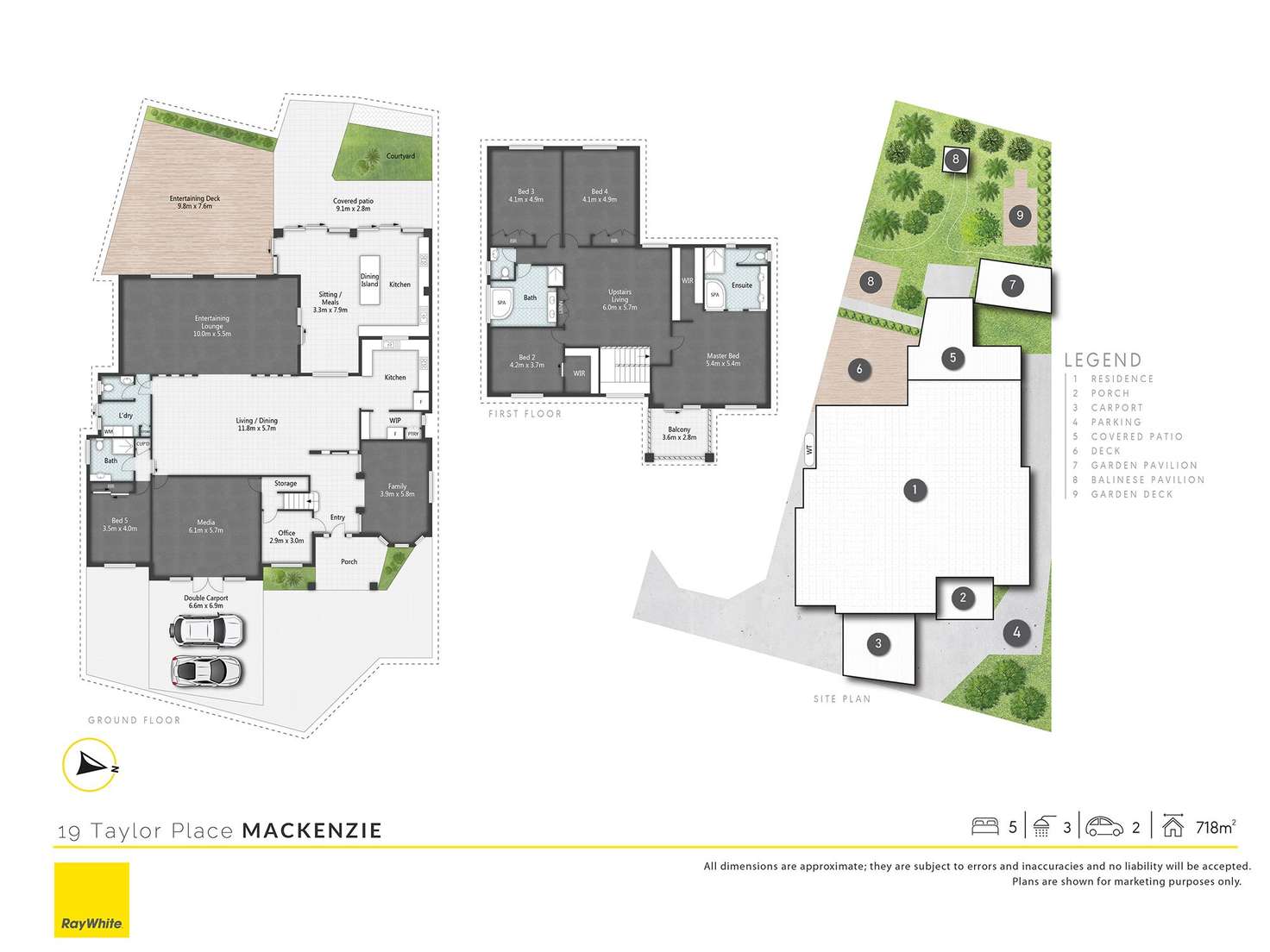 Floorplan of Homely house listing, 19 Taylor Place, Mackenzie QLD 4156