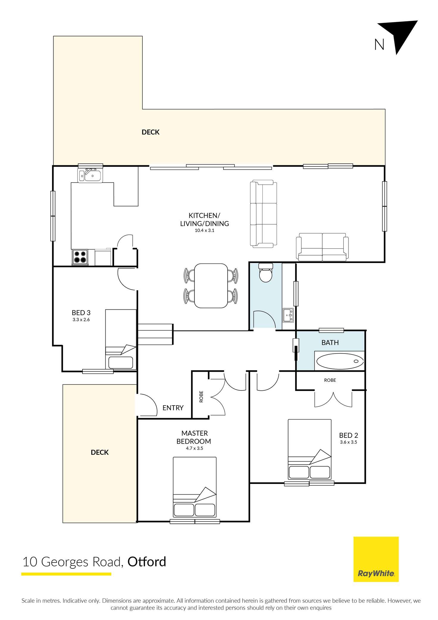 Floorplan of Homely house listing, 10 Georges Road, Otford NSW 2508