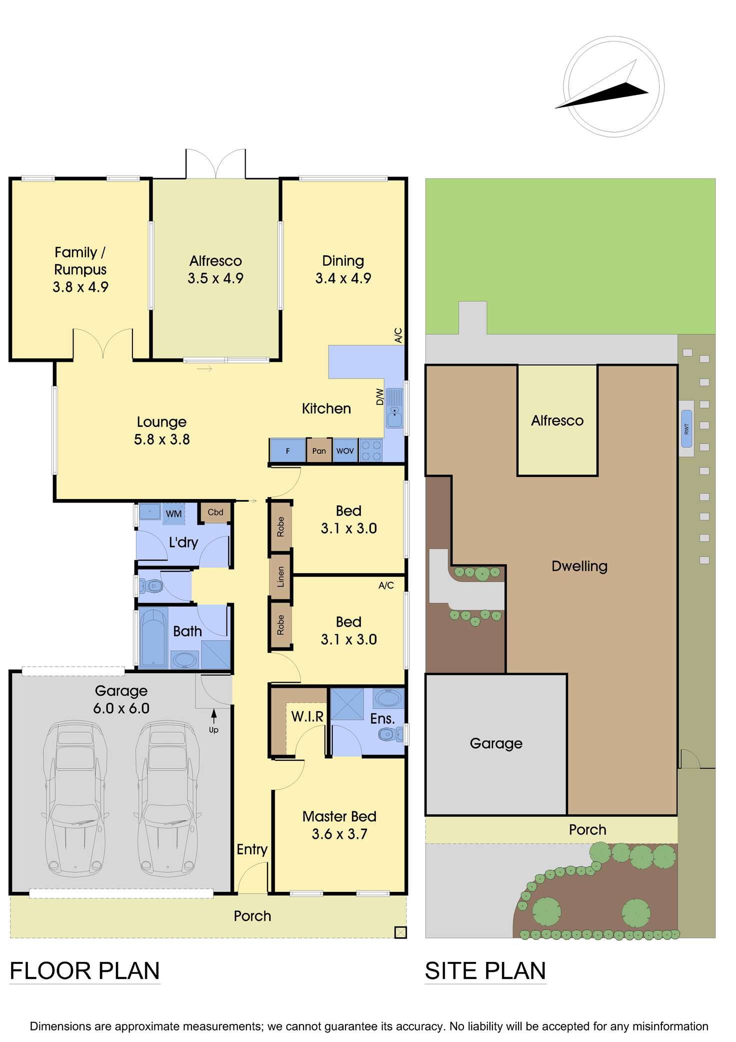 Floorplan of Homely house listing, 34 Garden Road, Doreen VIC 3754