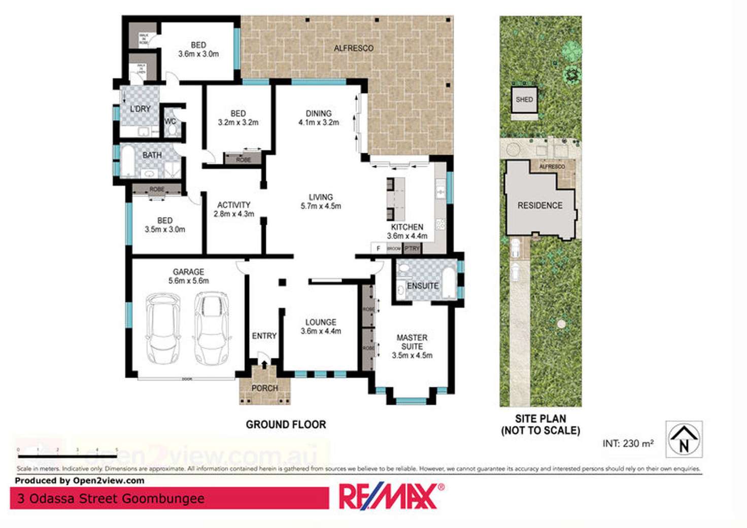 Floorplan of Homely house listing, 3 Odassa Street, Goombungee QLD 4354