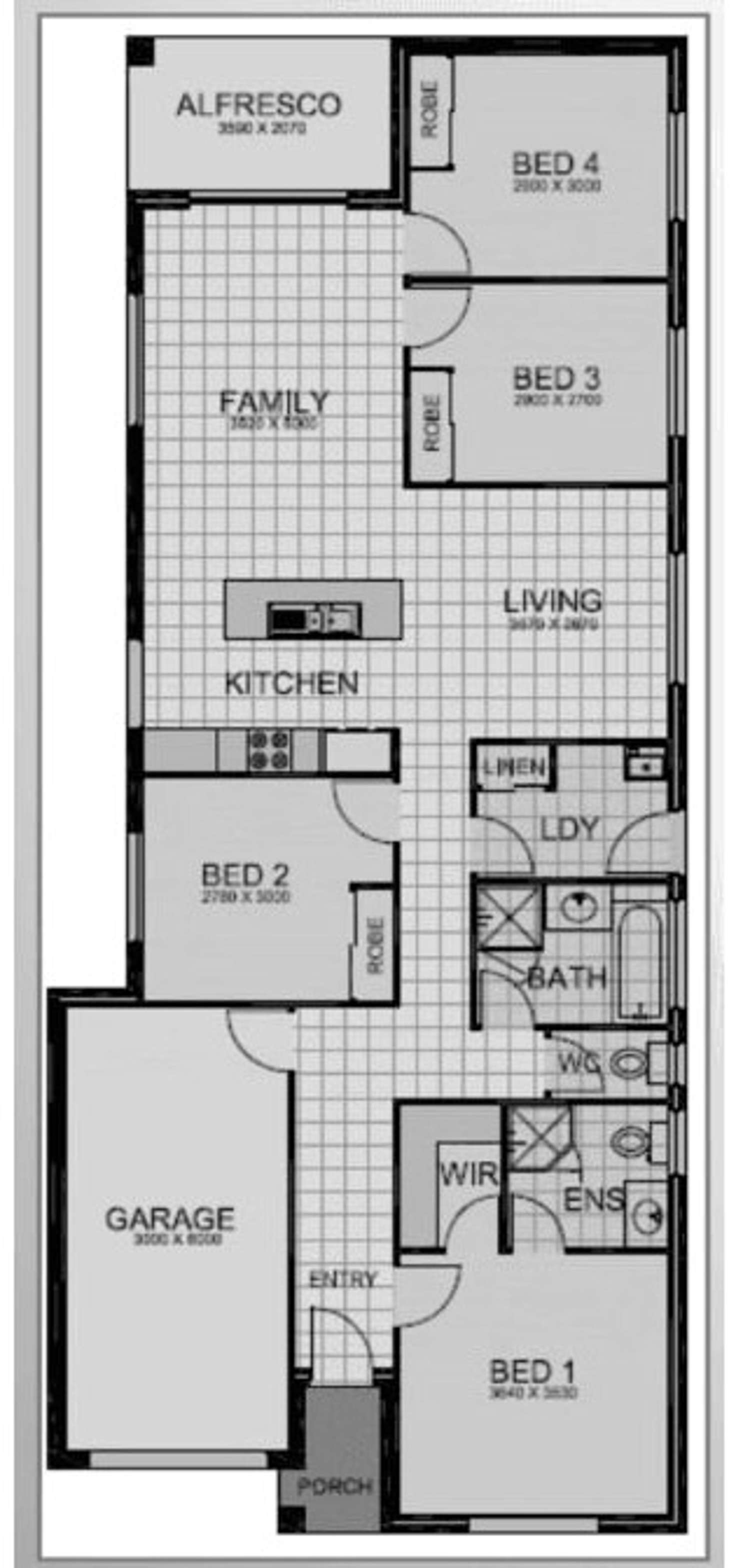 Floorplan of Homely house listing, 104 Surround Street, Dakabin QLD 4503
