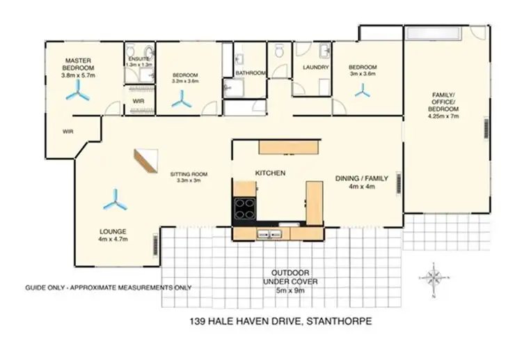 Floorplan of Homely house listing, 139 Hale Haven Drive, Stanthorpe QLD 4380