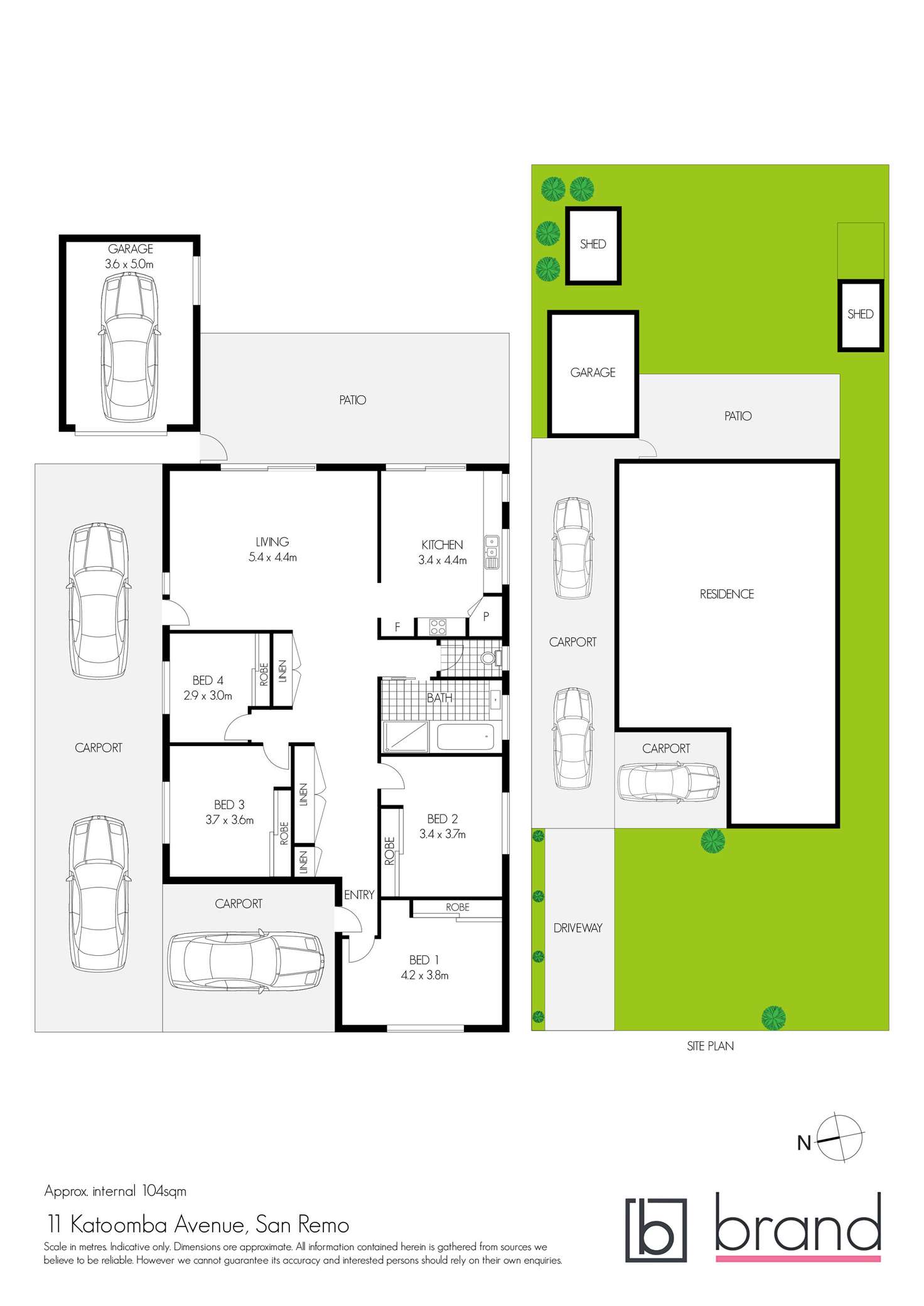 Floorplan of Homely house listing, 11 Katoomba Avenue, San Remo NSW 2262