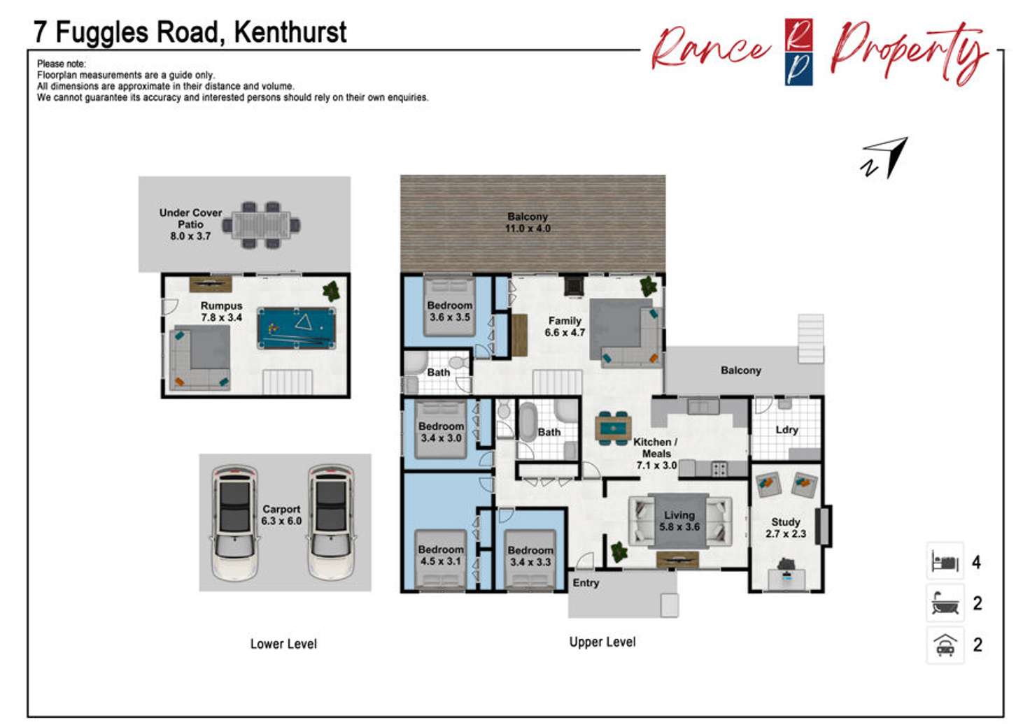 Floorplan of Homely house listing, 7 Fuggles Road, Kenthurst NSW 2156