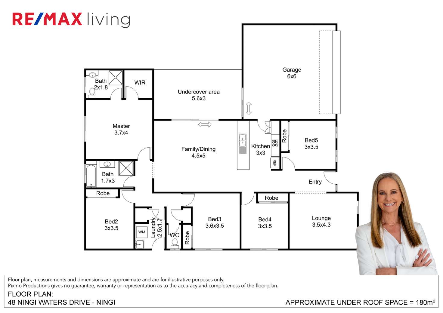 Floorplan of Homely house listing, 48 Ningi Waters Drive, Ningi QLD 4511
