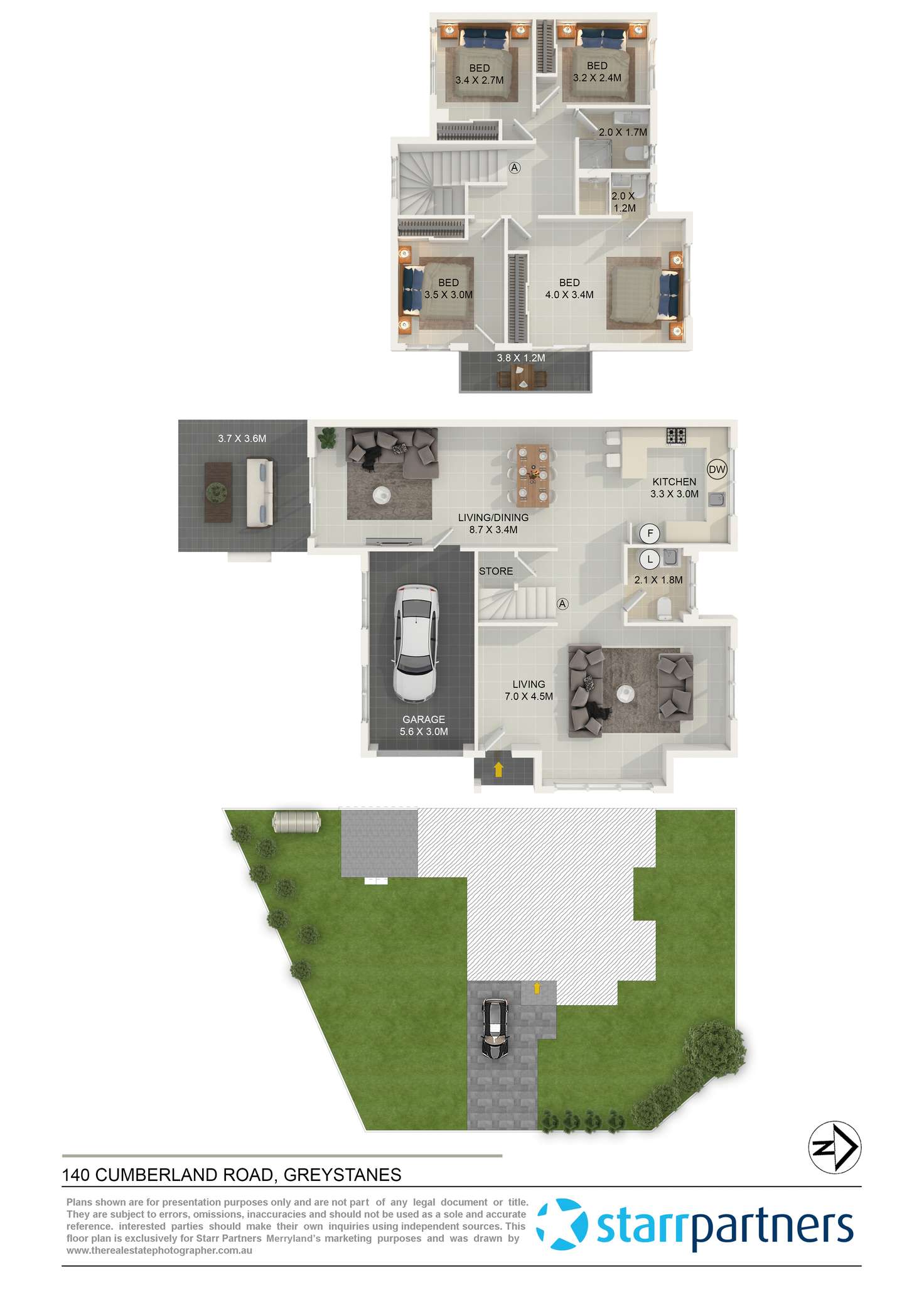 Floorplan of Homely house listing, 140 Cumberland Road, Greystanes NSW 2145