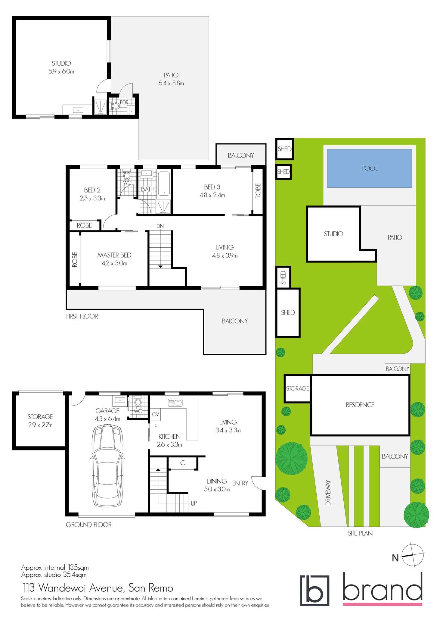 Floorplan of Homely house listing, 113 Wandewoi Avenue, San Remo NSW 2262