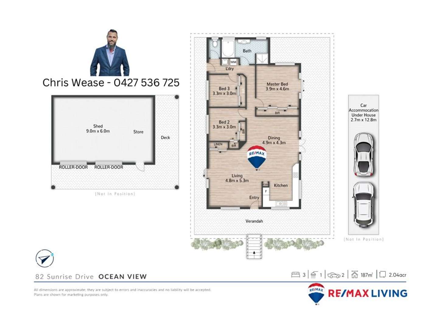 Floorplan of Homely acreageSemiRural listing, 82 Sunrise Drive, Ocean View QLD 4521
