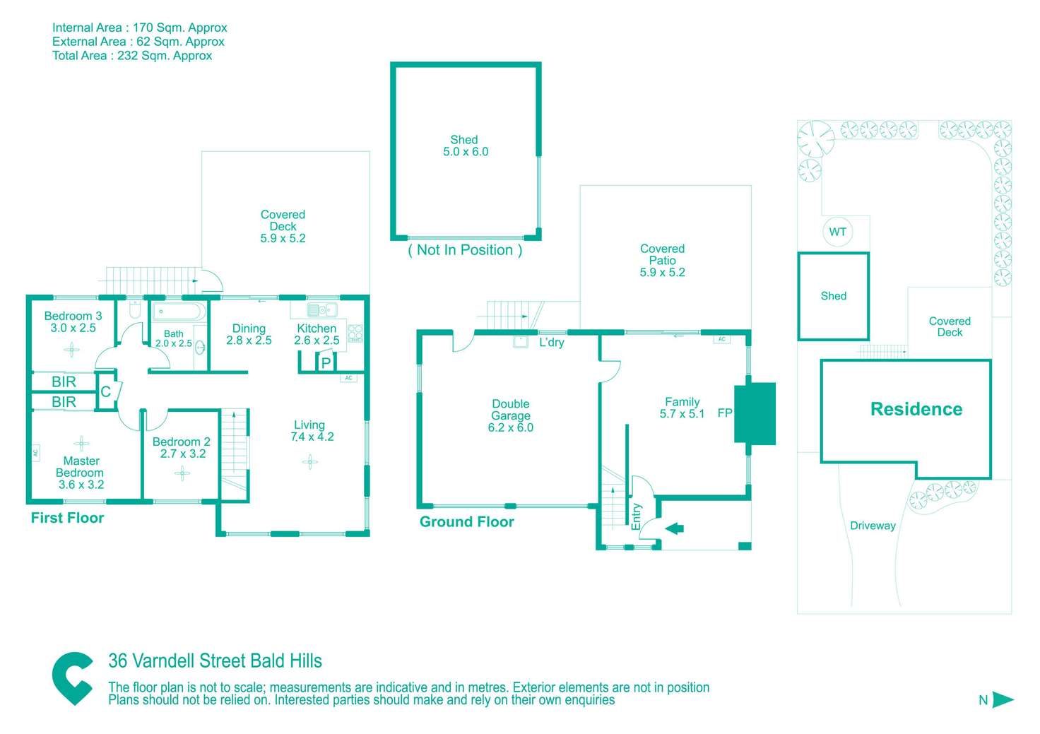 Floorplan of Homely house listing, 36 Varndell Street, Bald Hills QLD 4036