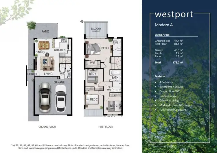 Floorplan of Homely townhouse listing, Address available on request