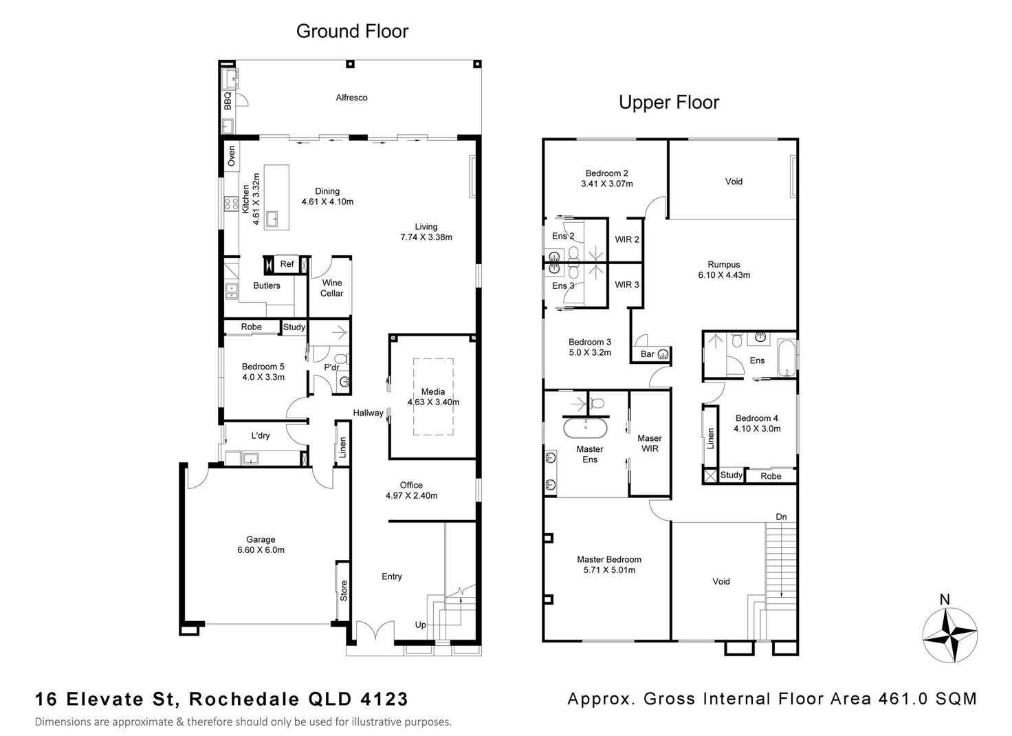 Floorplan of Homely house listing, 16 Elevate Street, Rochedale QLD 4123