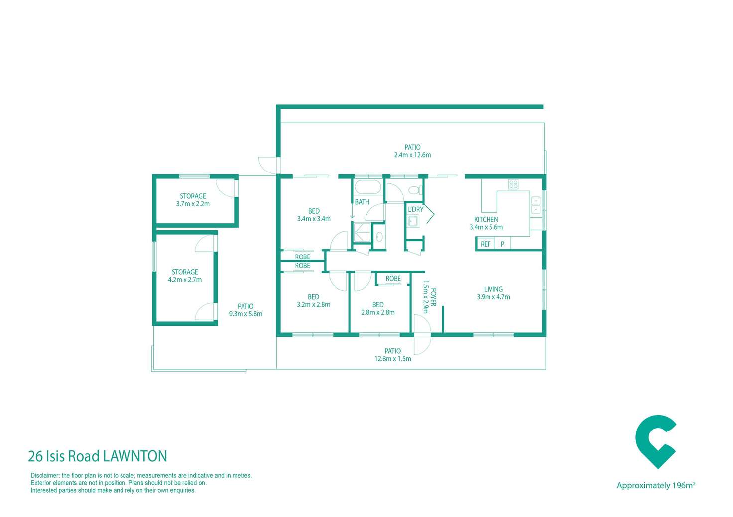 Floorplan of Homely house listing, 26 Isis Road, Lawnton QLD 4501