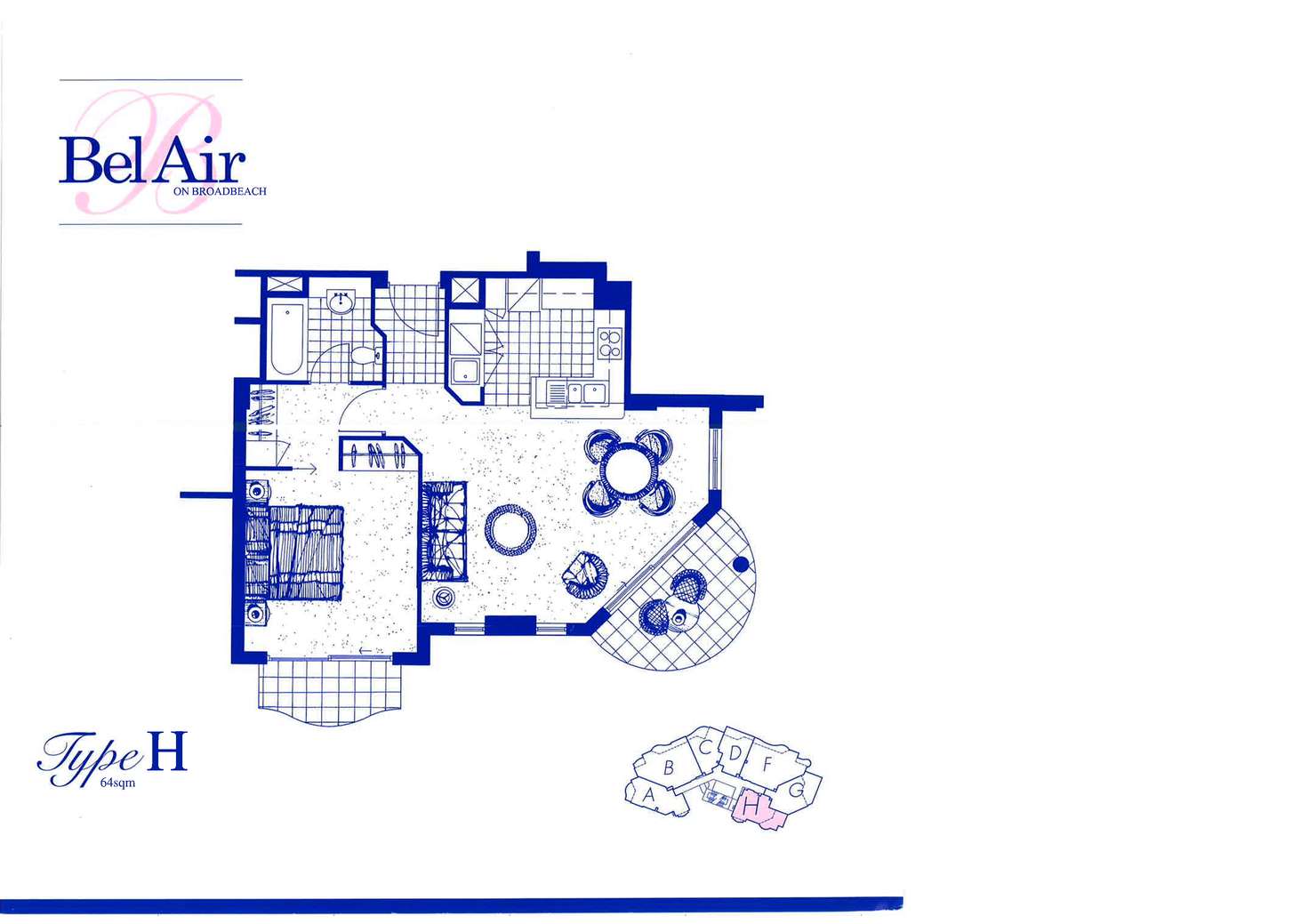 Floorplan of Homely apartment listing, 1038/2623 Gold Coast Highway, Broadbeach QLD 4218