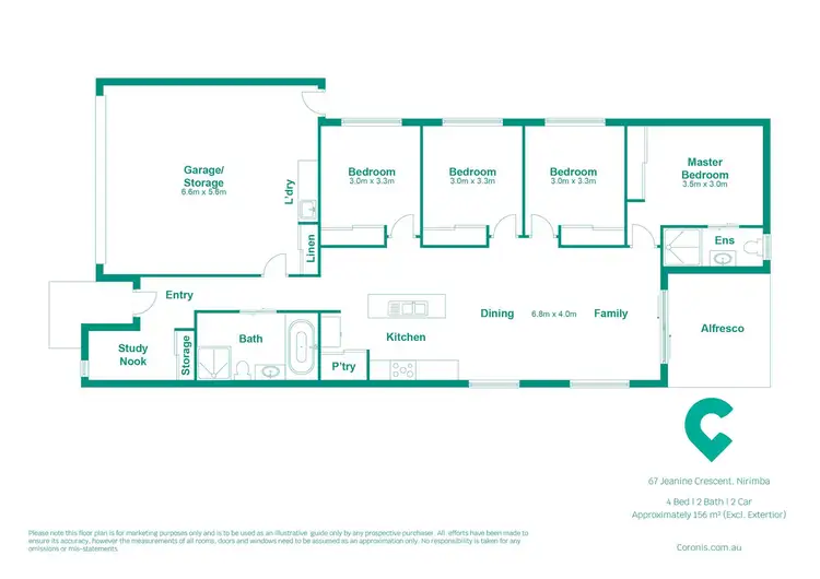 Floorplan of Homely house listing, 67 Jeanine Crescent, Nirimba QLD 4551