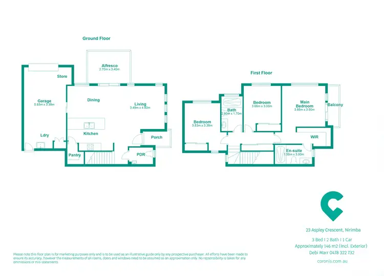 Floorplan of Homely house listing, 23 Aspley Crescent, Nirimba QLD 4551