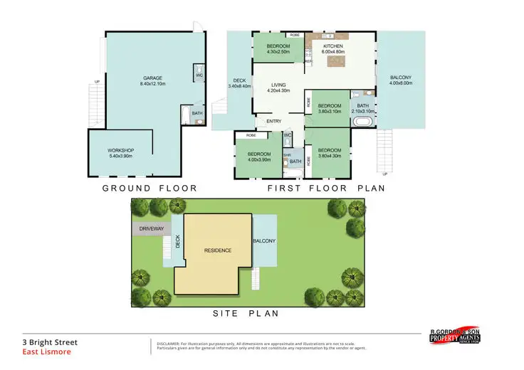 Floorplan of Homely house listing, 3 Bright Street, East Lismore NSW 2480