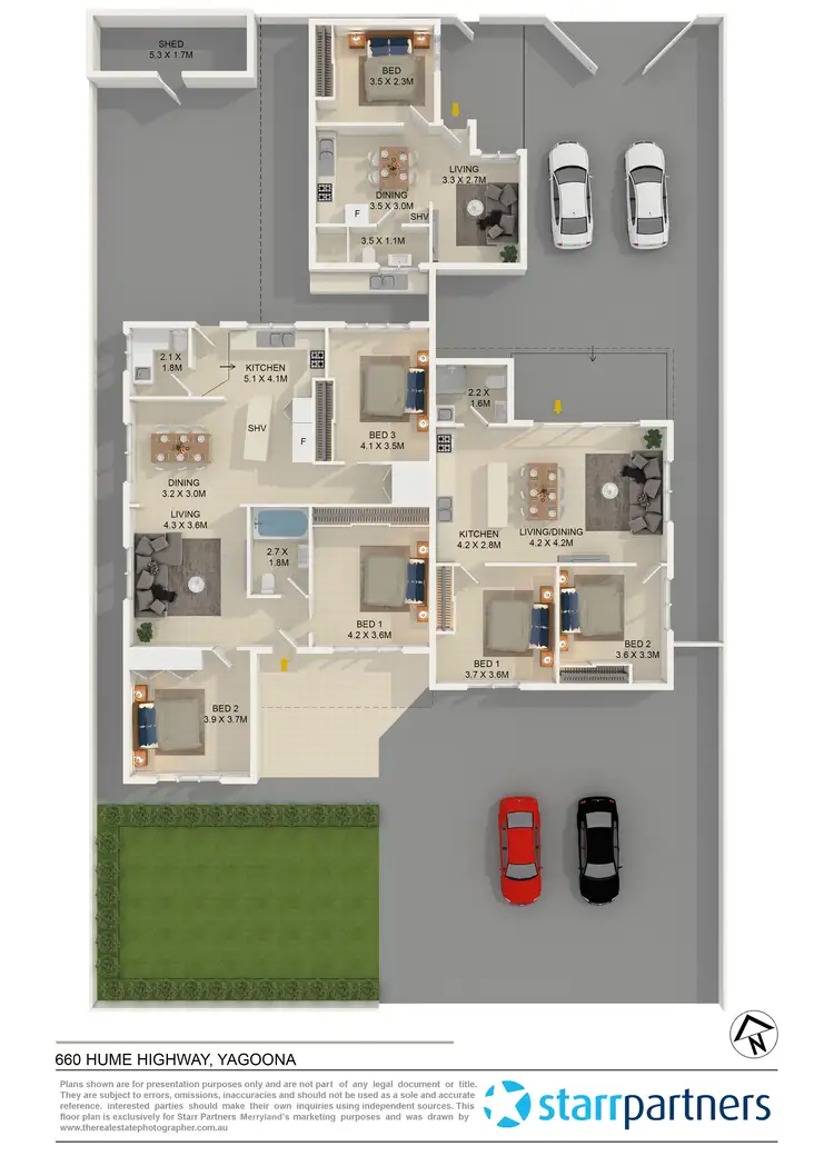 Floorplan of Homely house listing, 660 Hume Highway, Yagoona NSW 2199