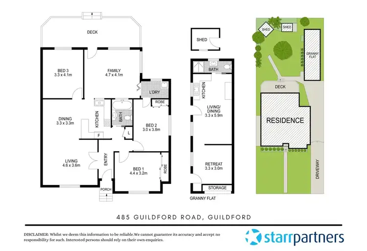 Floorplan of Homely house listing, 485 Guildford Road, Guildford NSW 2161