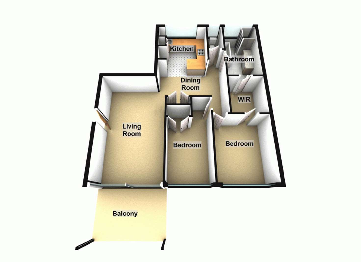 Floorplan of Homely unit listing, 5/47 Bramston Tce, Herston QLD 4006