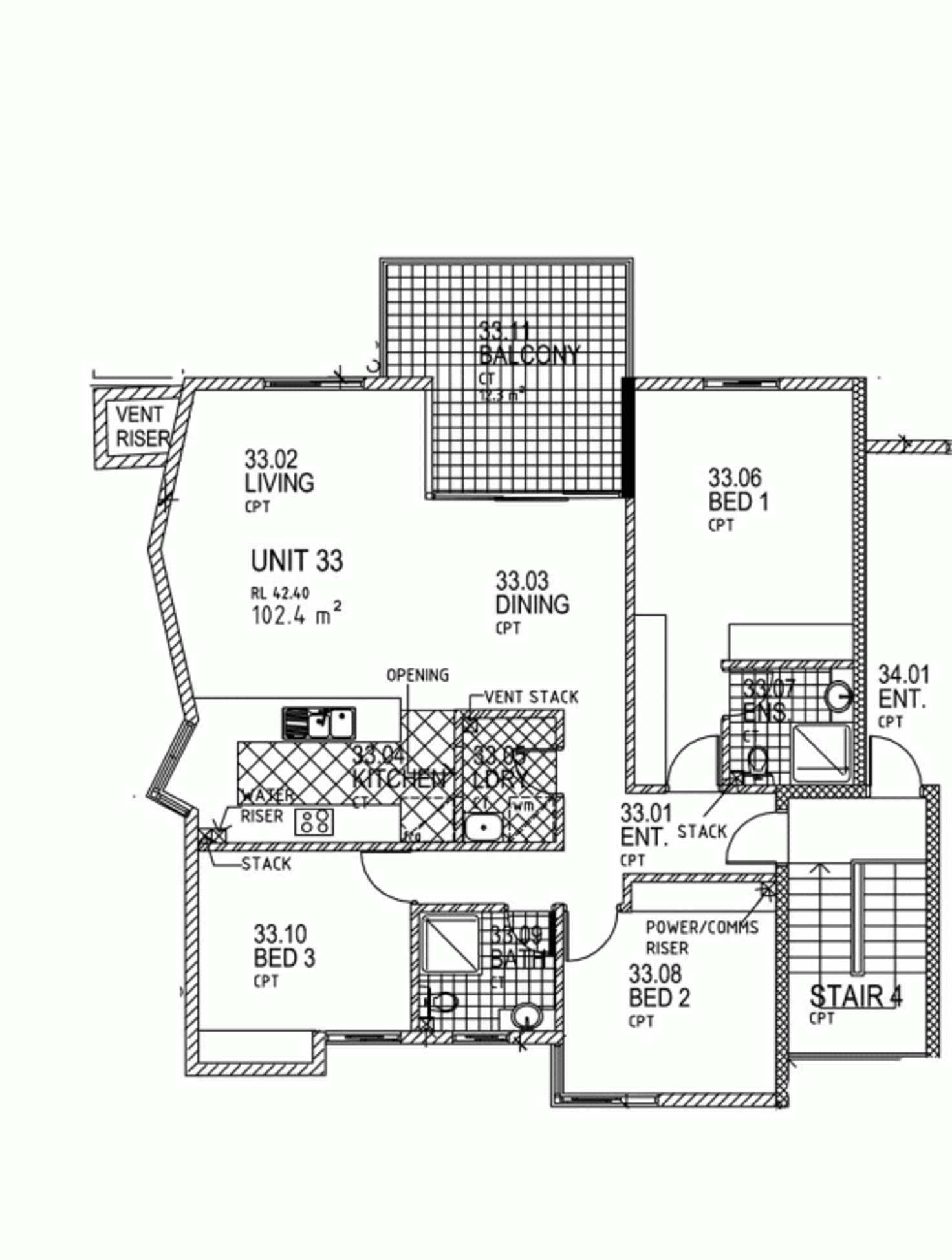 Floorplan of Homely unit listing, 33/212-220 Gertrude Street, North Gosford NSW 2250