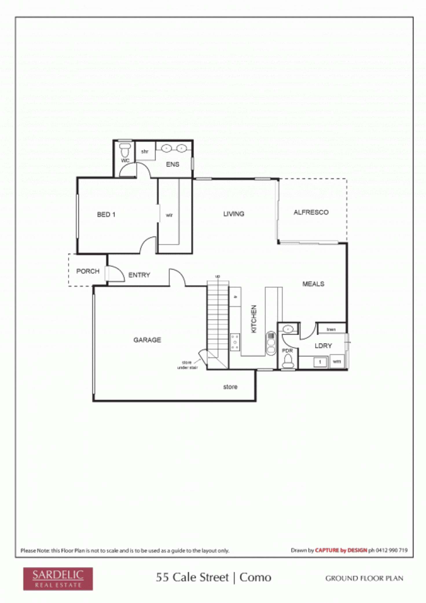 Floorplan of Homely house listing, 57 Cale Street, Como WA 6152