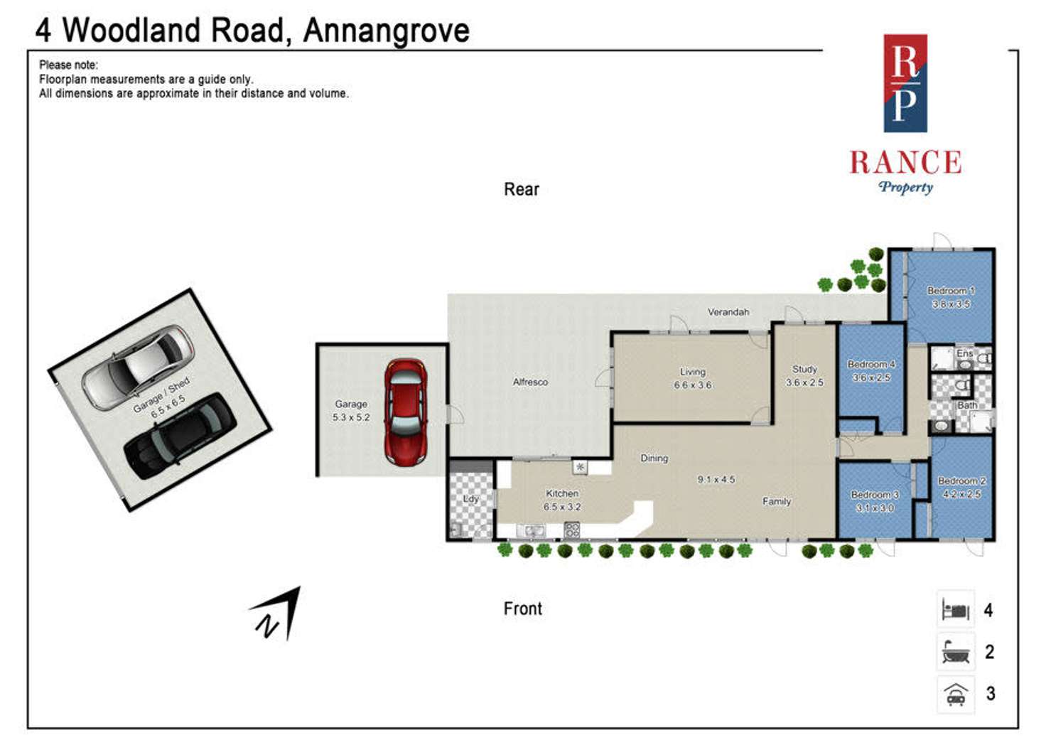Floorplan of Homely house listing, 4 Woodland Road, Annangrove NSW 2156