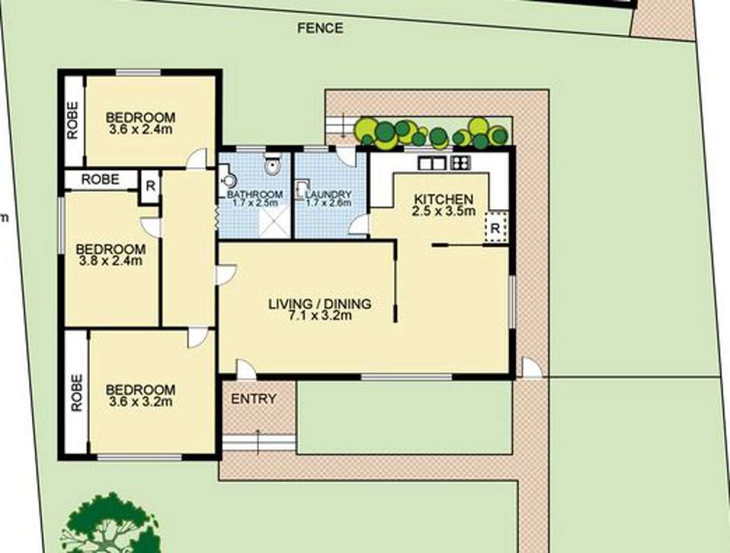 Floorplan of Homely house listing, 64 Bennett Road, Colyton NSW 2760