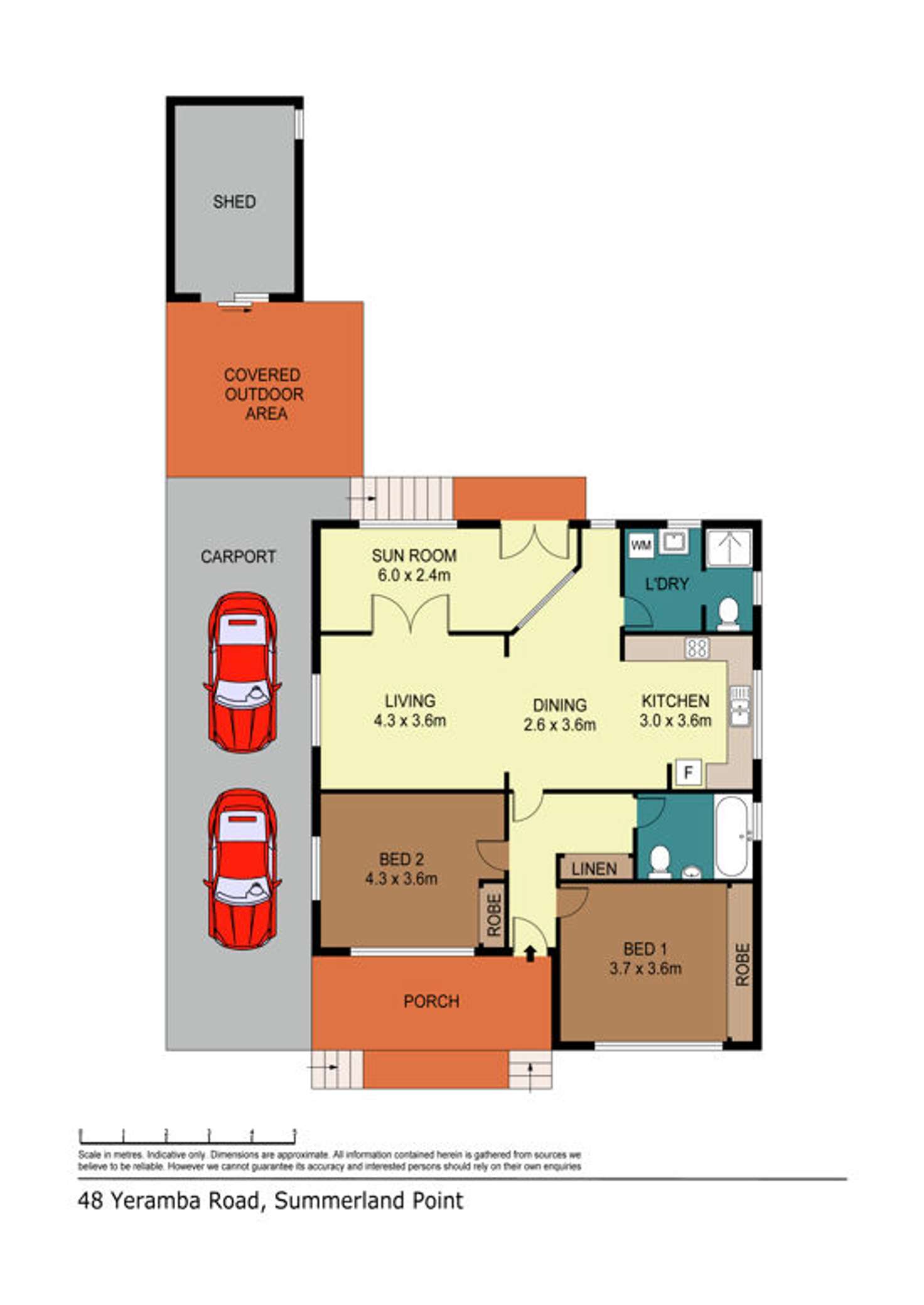 Floorplan of Homely house listing, 48 Yeramba Road, Summerland Point NSW 2259
