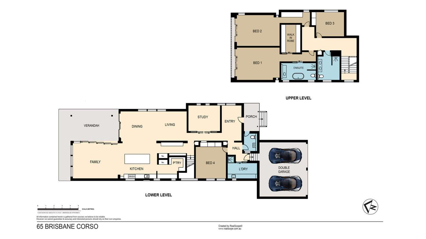 Floorplan of Homely house listing, 65 Brisbane Corso, Fairfield QLD 4103