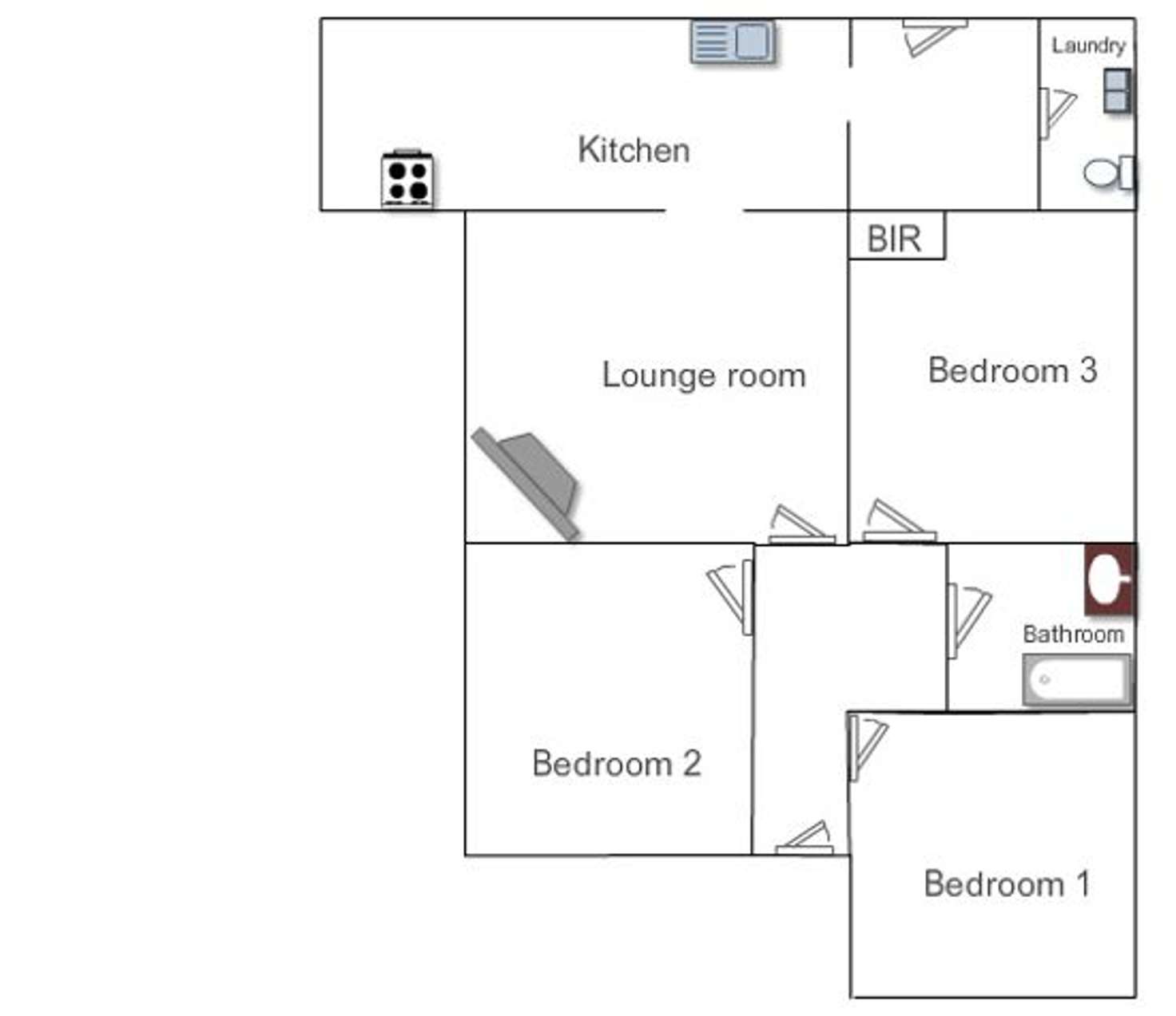 Floorplan of Homely house listing, 14 Grampian St, Yass NSW 2582