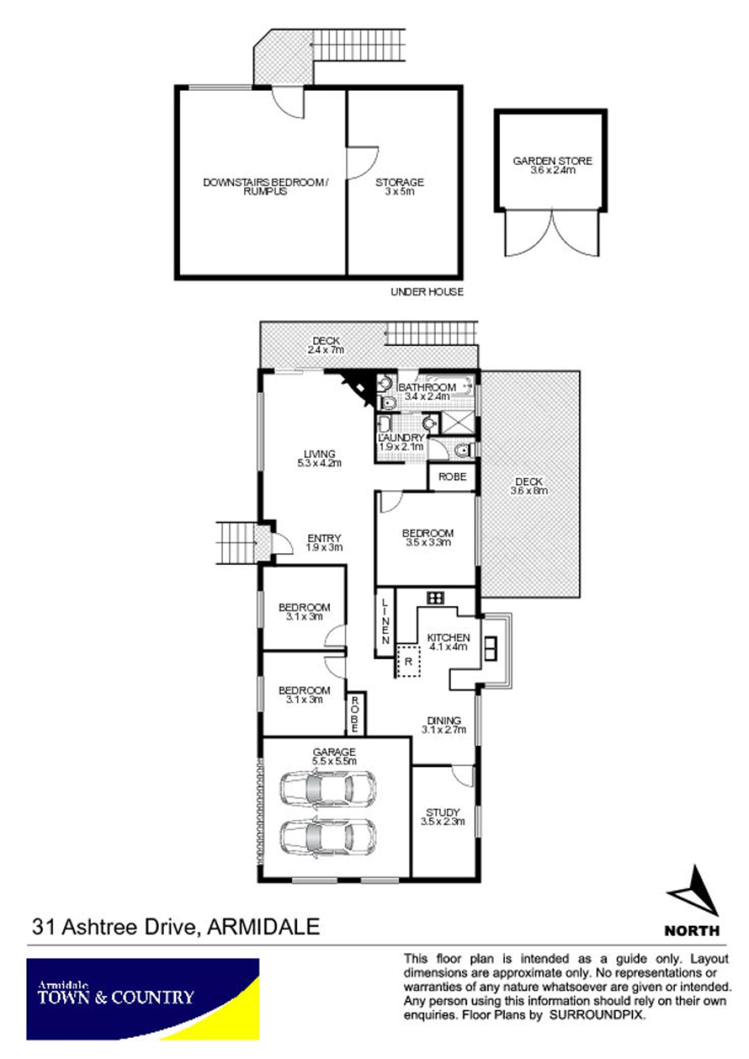 Floorplan of Homely house listing, 31 Ash Tree Drive, Armidale NSW 2350