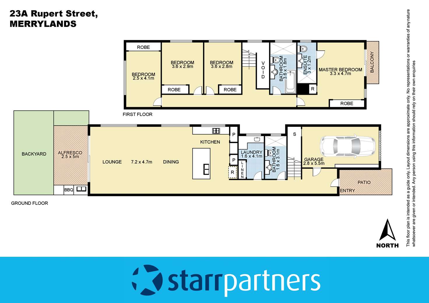 Floorplan of Homely house listing, 23A Rupert Street, Merrylands NSW 2160