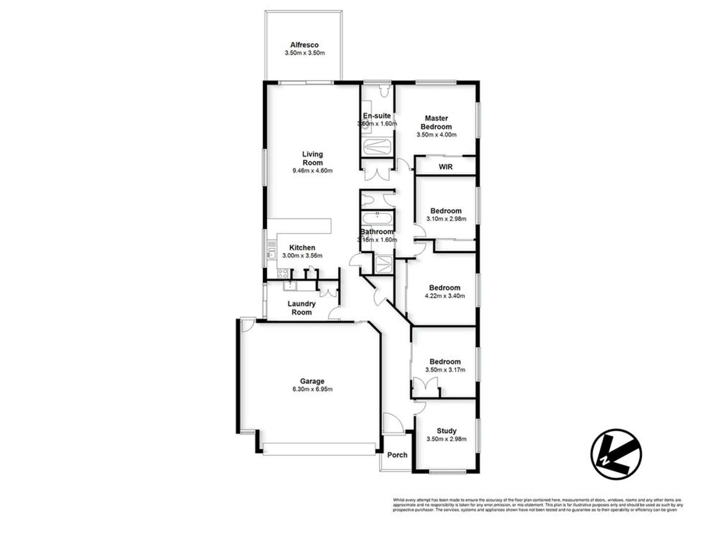 Floorplan of Homely house listing, 17 Lanagan Circuit, North Lakes QLD 4509