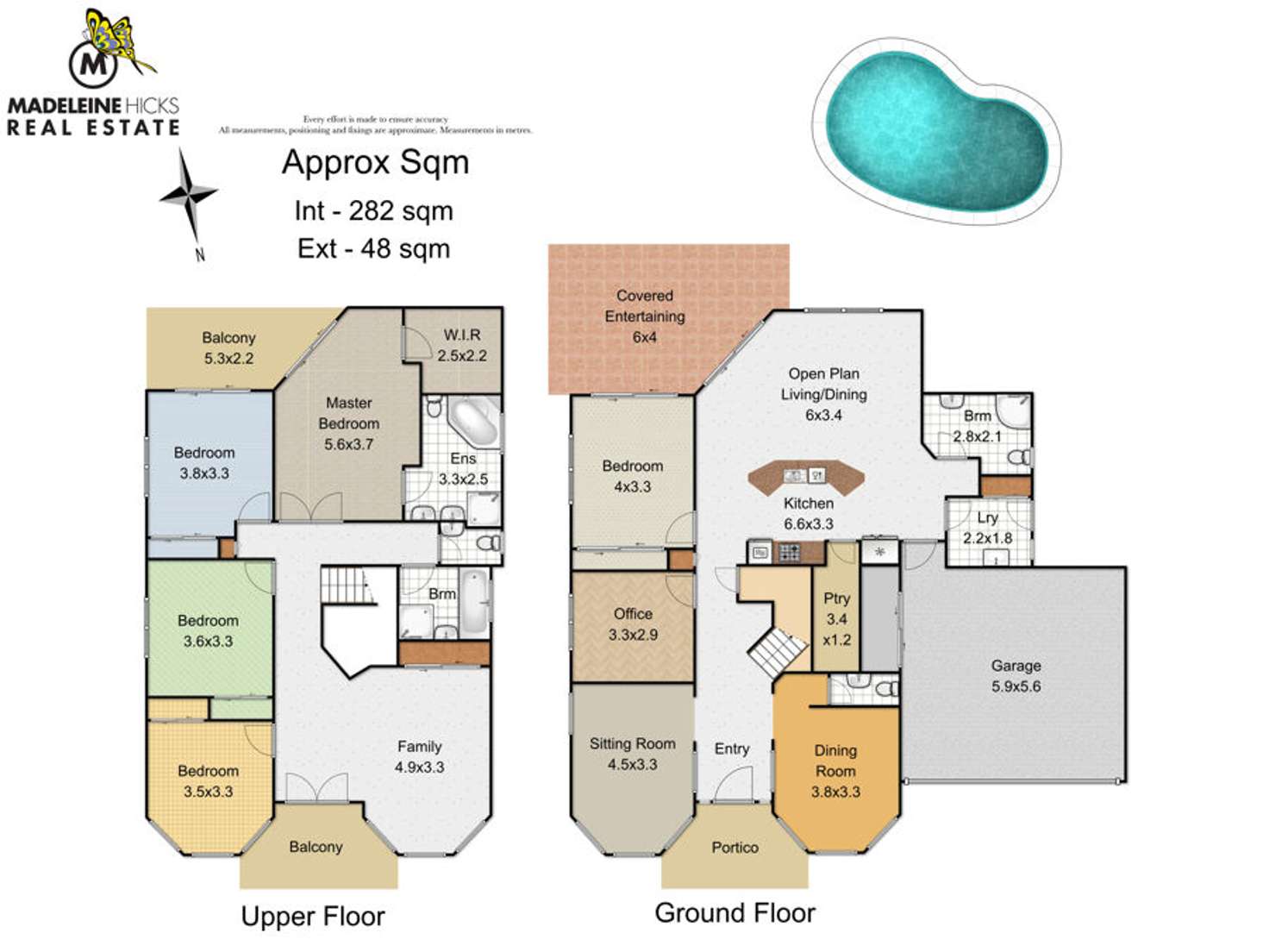 Floorplan of Homely house listing, 22 Bunyaville Close, Arana Hills QLD 4054