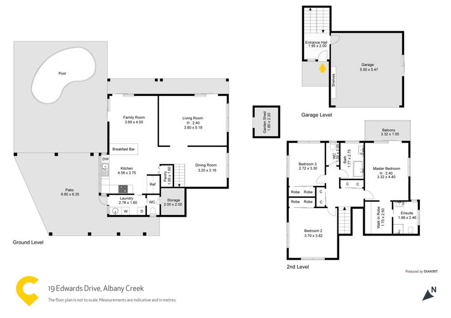 Floorplan of Homely house listing, 19 Edwards Drive, Albany Creek QLD 4035