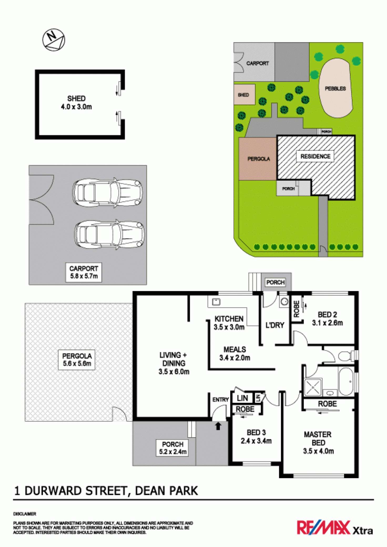 Floorplan of Homely house listing, 1 Durward Street, Dean Park NSW 2761