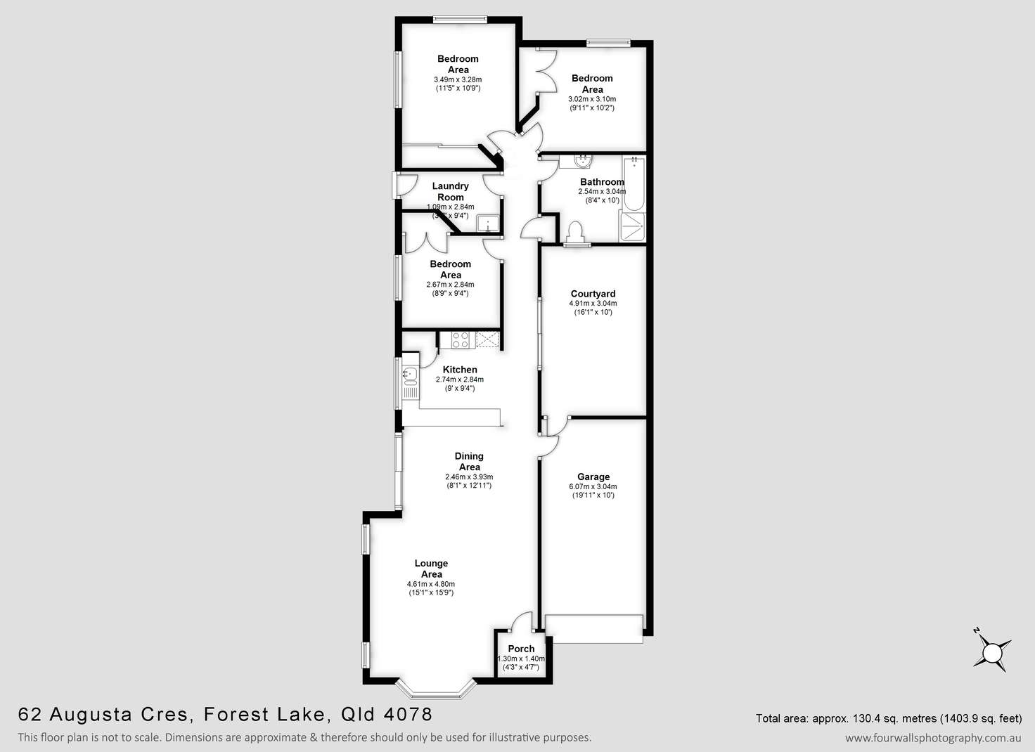 Floorplan of Homely house listing, 62 Augusta Cr, Forest Lake QLD 4078