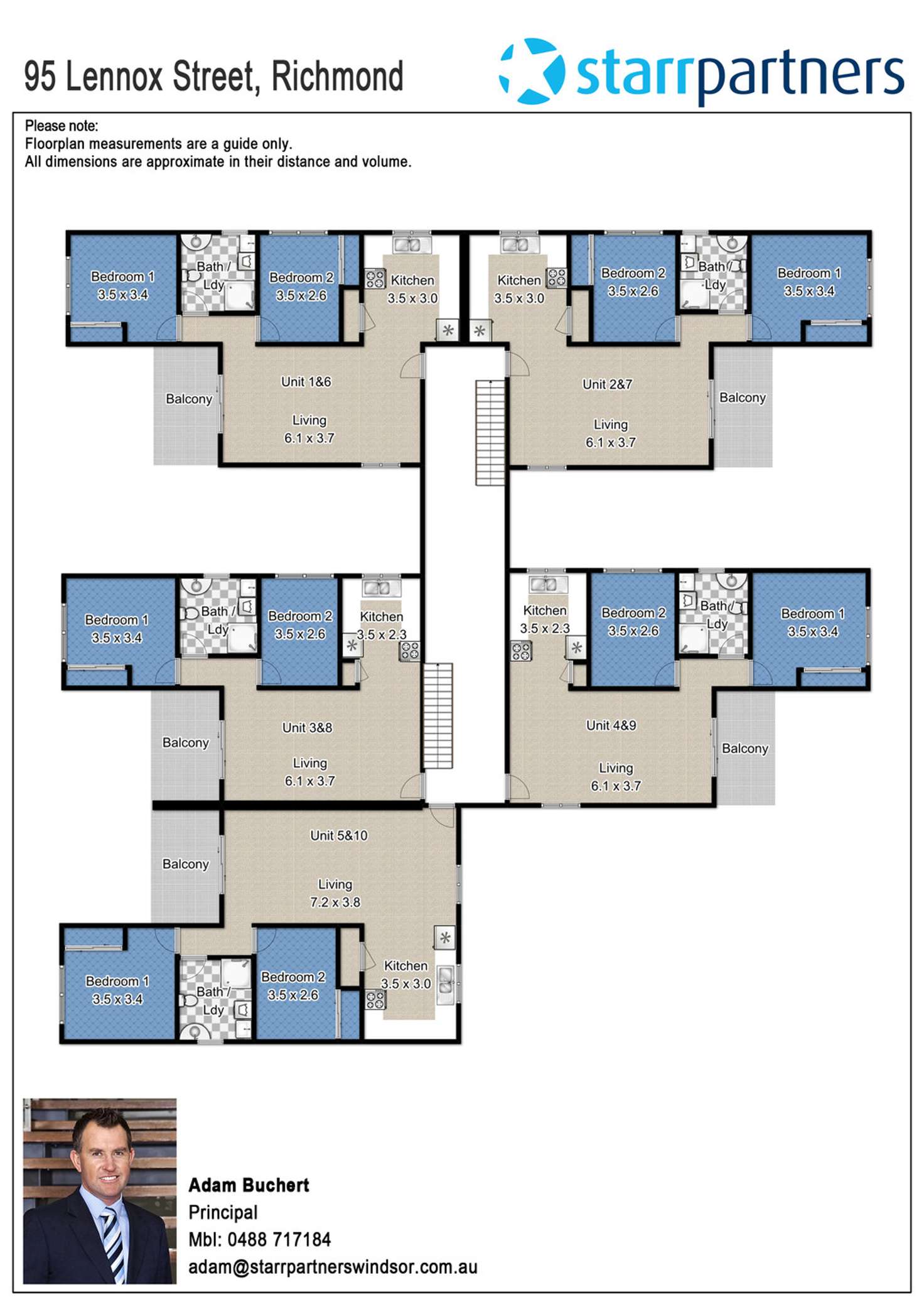 Floorplan of Homely house listing, 95 Lennox Street, Richmond NSW 2753