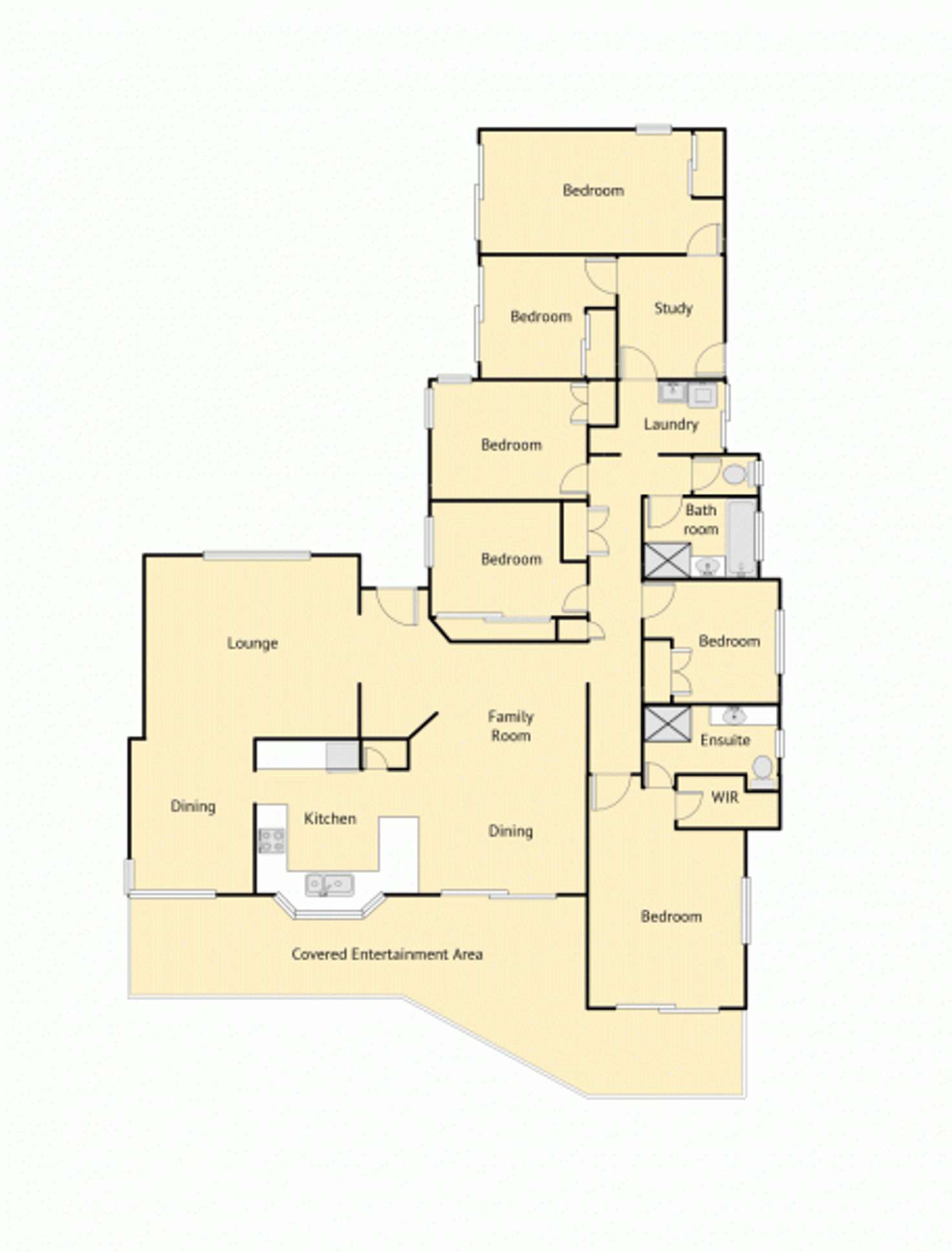 Floorplan of Homely house listing, 88 Pioneer Drive, Narangba QLD 4504