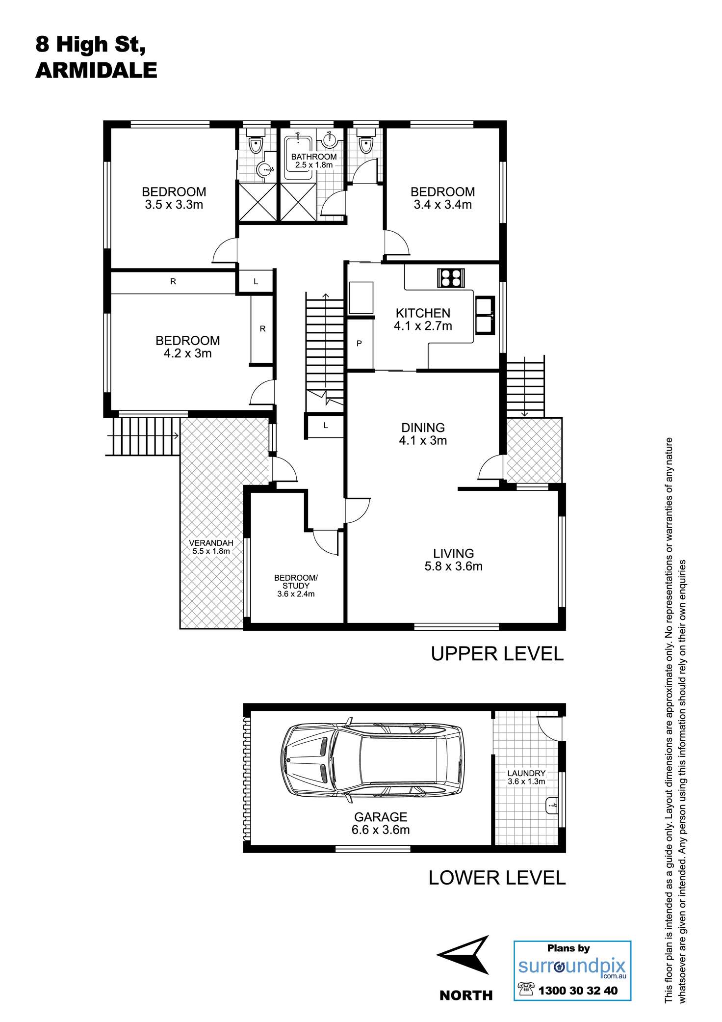 Floorplan of Homely house listing, 8 High Street, Armidale NSW 2350