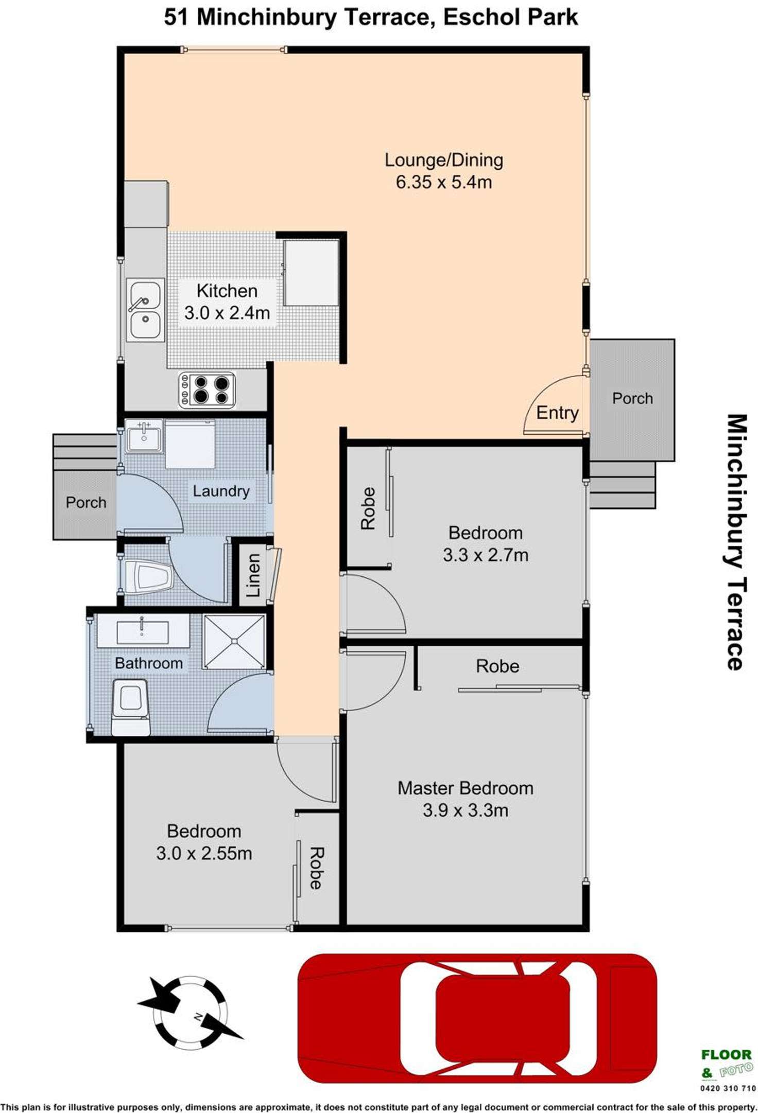 Floorplan of Homely house listing, 51 Minchinbury Terrace, Eschol Park NSW 2558